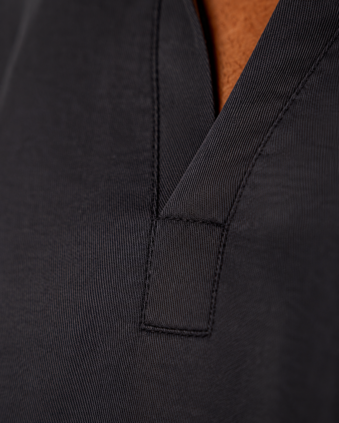 Casual Half Sleeve Popover Shirt- Grey