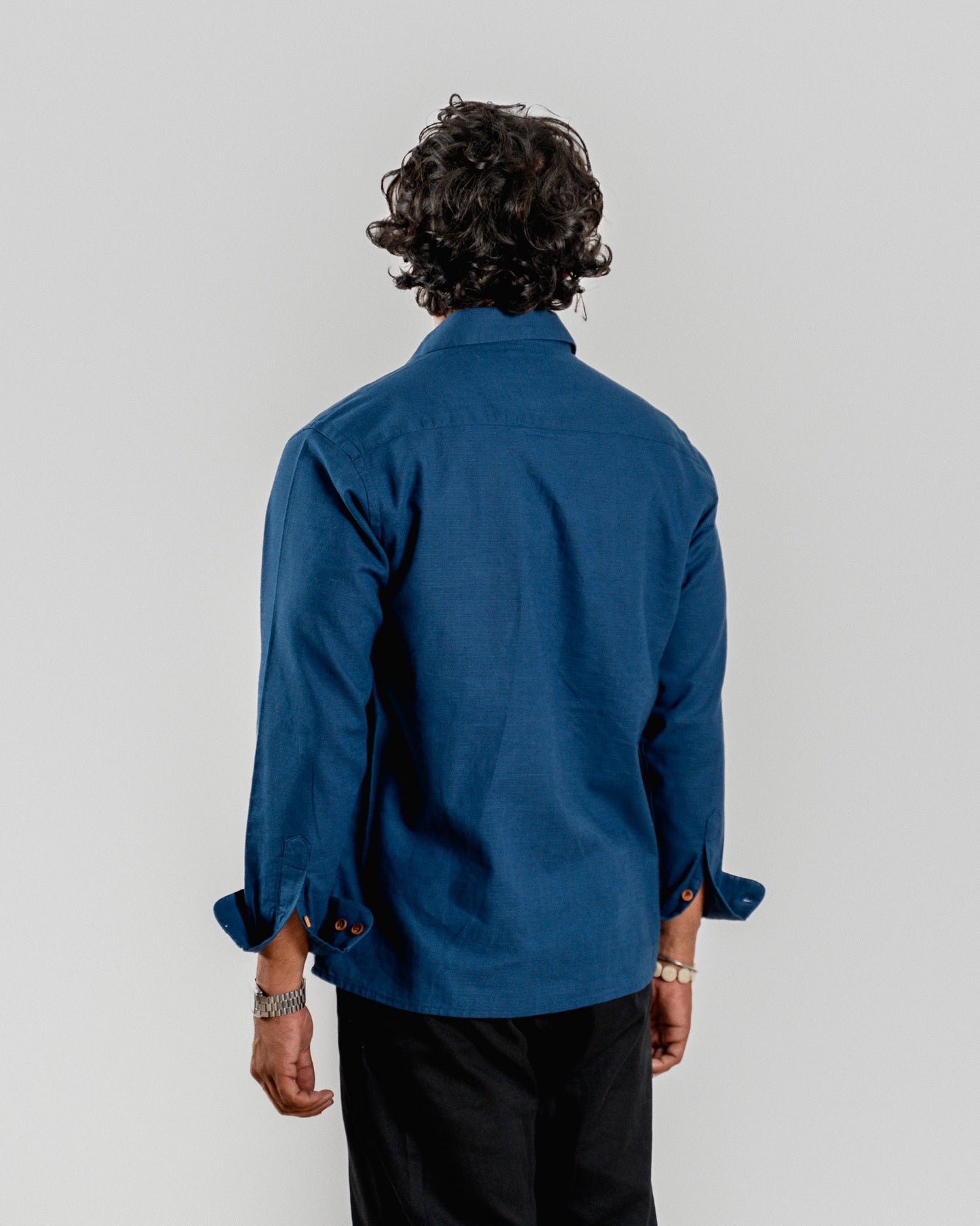 Casual Full Sleeve Shirt - Blue