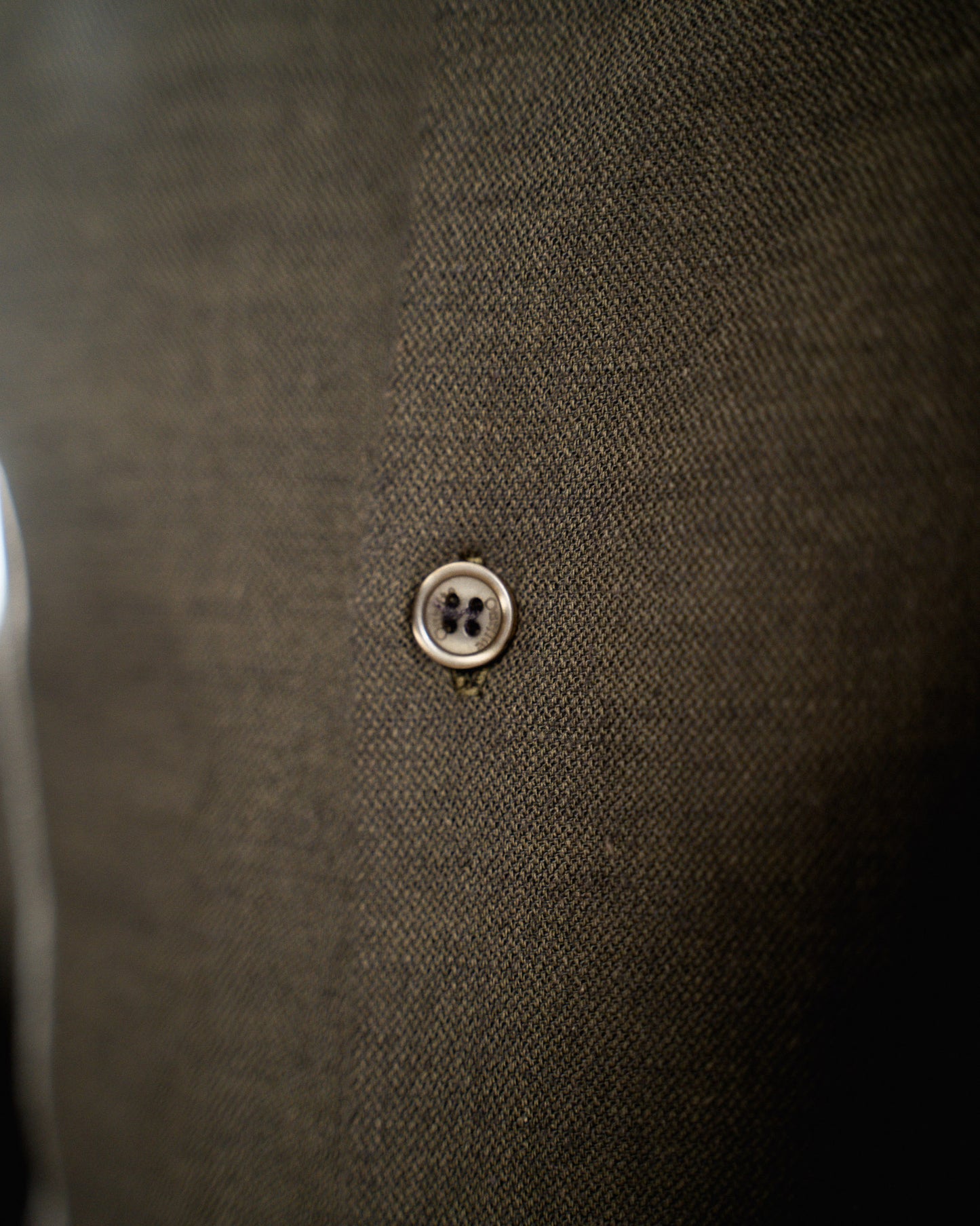 Half Sleeve Cuban Collar Shirt - Olive